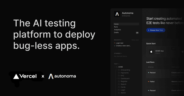 Demo Banking Web App to Test with Autonoma AI